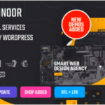 Linoor Theme Digital Agency Services Website WP GPL Theme- V1.7.2