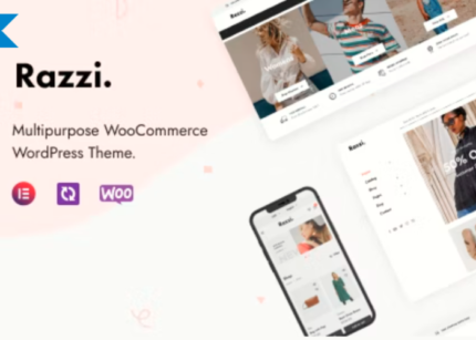 Razzi Theme Multipurpose WooCommerce WP GPL Theme