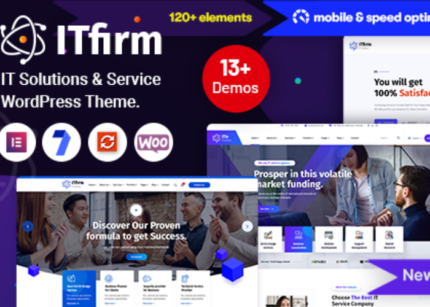 ITfirm Theme WP GPL IT Solutions Services
