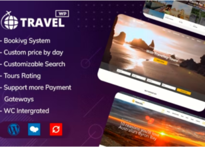 Travel Tour Booking WP GPL Theme