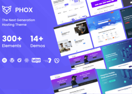 Phox Theme WP GPL– Hosting WordPress Theme