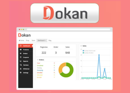 Dokan Pro WP GPL Plugin – Multi Vendor Business Online Marketplace