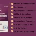 3000+ Professional Editable Legal & HR Documents Only ₹299/-