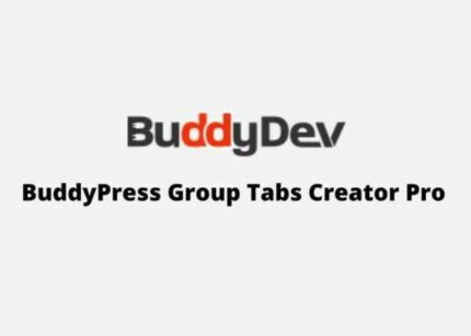 BuddyPress Group Tabs Creator Pro WP GPL