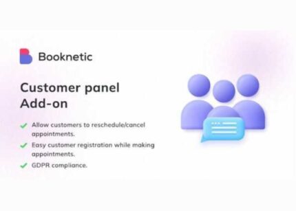 Customer Panel for Booknetic WP GPL PluginCustomer Panel for Booknetic WP GPL Plugin