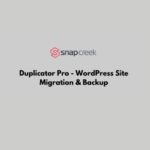 Duplicator Pro WP GPL – WordPress Site Migration & Backup