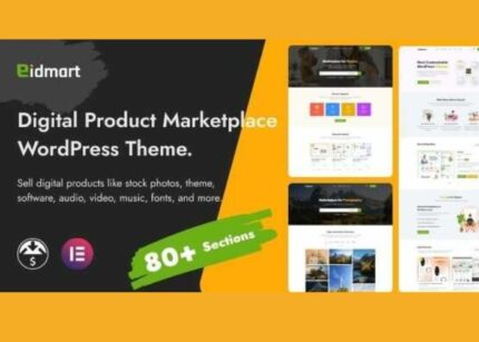 Eidmart Theme WP GPL – Digital Marketplace WordPress Theme