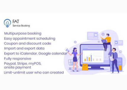 Fat Services Booking WP GPL Automated Booking and Online Scheduling
