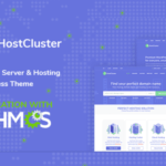 HostCluster Theme WHMCS Server & Hosting WP GPL Theme