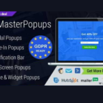 Master Popups WP GPL– Popup Plugin for WordPress & Popup Editor