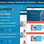 Plumber Theme WP GPL WordPress Construction and Repairing WordPress Theme