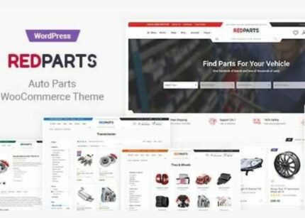 RedParts Theme WP GPL – Auto Parts WordPress Theme