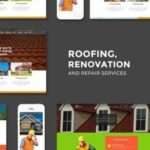 Roofing Theme Renovation & Repair Service WP GPL Theme