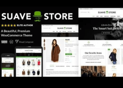 Suave Theme WP GPL Theme – MultiPurpose WooCommerce