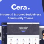 Cera Theme WP GPL – Intranet Document Sharing, Community Knowledge Base ,E-learning