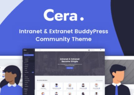 Cera Theme WP GPL – Intranet Document Sharing, Community Knowledge Base ,E-learning