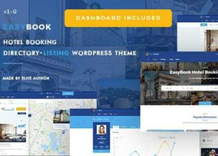 EasyBook Theme WP GPL – Hotel Booking, Directory & Listing WordPress Theme