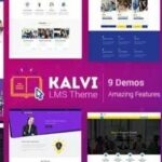 Kalvi Theme WP GPL – LMS Education WordPress Theme