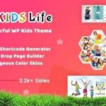 Kids Life Theme WP GPL Children School WordPress Theme