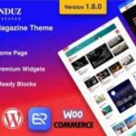Binduz Theme WP GPL – WordPress News Magazine Theme
