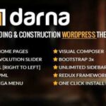 Darna Theme WP GPL – Building and Construction WordPress Websites