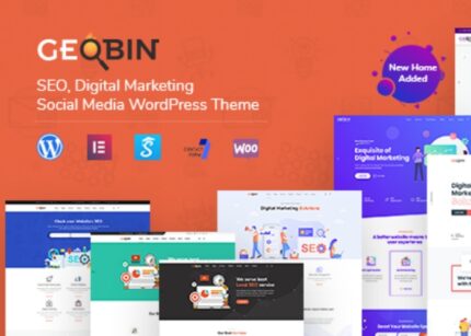 GeoBin Theme WP GPL SEO, Startup & SaaS WordPress Websites