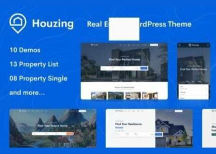Houzing Real Estate WordPress WP GPL Theme