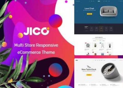Jico Theme WP GPL Furniture & Home Decor wordpress website
