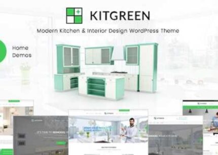 KitGreen Theme WP GPL – Interior and Kitchen Design WordPress Theme