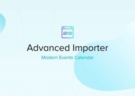 MEC Advanced Importer Addon WP GPL – Modern Events Calendar