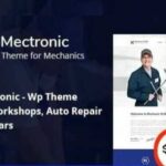 Mectronic Theme WP GPL – WordPress Theme for Car Repair Center