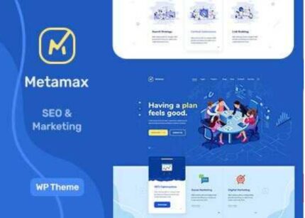 MetaMax Theme WP GPL– SEO and Marketing WordPress Theme