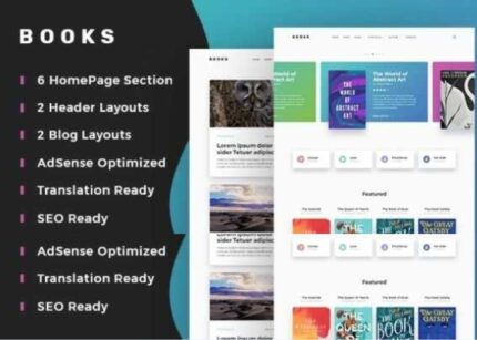 MyThemeShop Books Theme WP GPL Sell Books Online With Ease