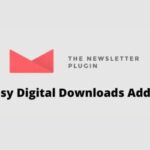 Newsletter Easy Digital Downloads Addon wp gpl plugin