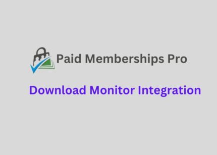 Paid Memberships Pro Download Monitor Integration WP GPL