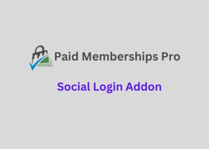 Paid Memberships Pro Social Login Addon GPL WP Addon
