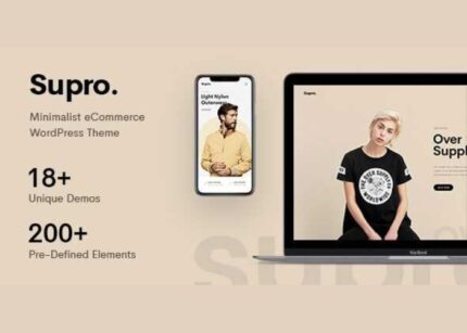Supro Theme WP GPL – Minimalist AJAX WooCommerce WordPress Theme