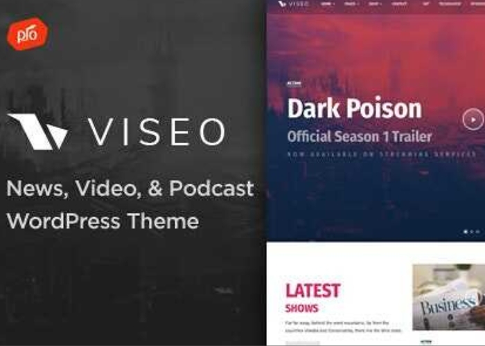 Viseo Theme WP GPL News, Video, & Podcast Theme » Gpl Theme Plugin