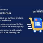 B2B Quick Order Plugin for WooCommerce WP GPL