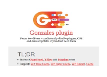 Gonzales WP GPL – Speeding up WordPress with Gonzales plugin