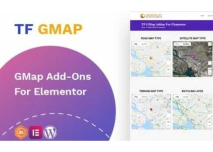 Google Maps Addon widget for Elementor WP GPL
