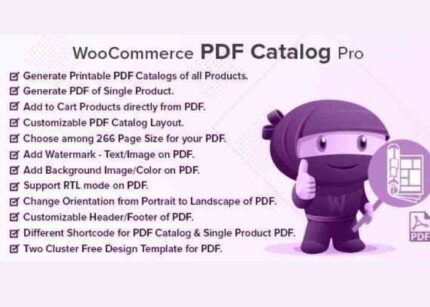 WooCommerce PDF Catalog Pro WP GPL