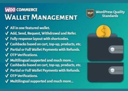 WooCommerce Wallet Management WP GPL All in One