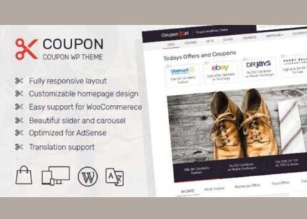 Coupon Theme GPL v2.2.3 – MyThemeShop Theme For Coupon Websites