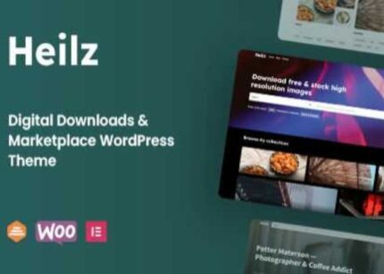 Heilz Theme GPL v1.0.0.7.5 – Digital Downloads & Marketplace WordPress Theme