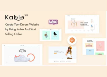 Kable GPL Theme Multipurpose WooCommerce Theme