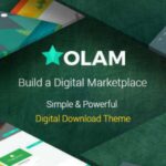 Olam Theme GPL v4.6.3 – Easy Digital Downloads Marketplace WordPress Websites