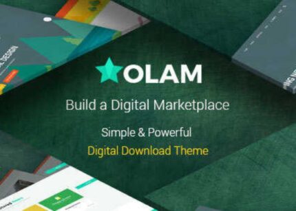 Olam Theme GPL v4.6.3 – Easy Digital Downloads Marketplace WordPress Websites