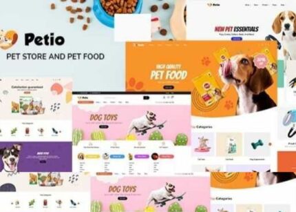 Petio Theme GPL v1.0.6 – Pet Store WooCommerce WordPress Theme