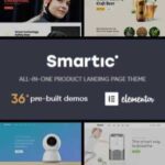 Smartic Theme GPL v2.1.2 – Product Landing Page WooCommerce Theme